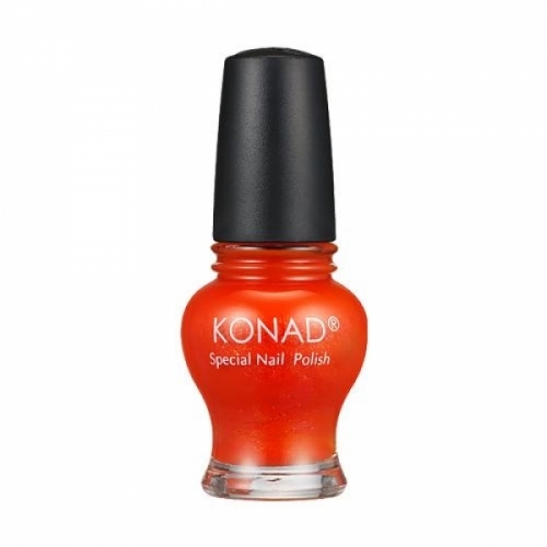 네일아트 KONAD 스템핑 스페셜 폴리쉬 오렌지 펄 12ml