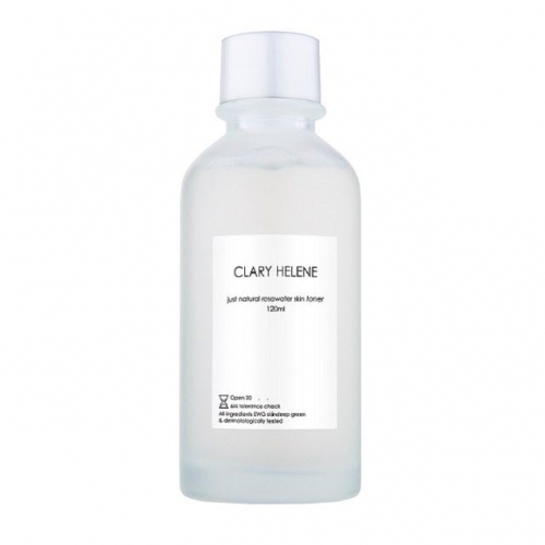 클라리엘렌 저스트 내추럴 로즈워터 스킨토너 120ml