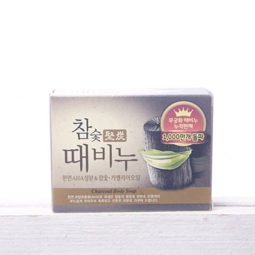 샤워때비누 무궁화 때 비누참숯100g AbM81108-nf2222