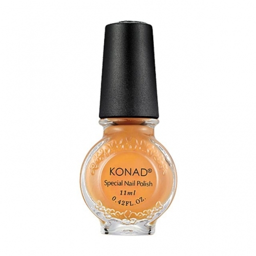 KONAD 스템핑 스페셜 폴리쉬 파스텔 오렌지 11ml 네일