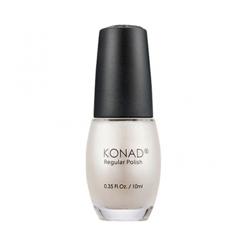 KONAD 스탬핑 레귤러 폴리쉬 샤이닝 화이트 네일아트