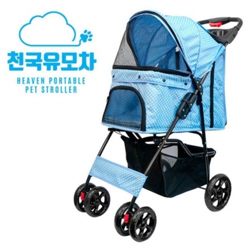 천국유모차 블루390