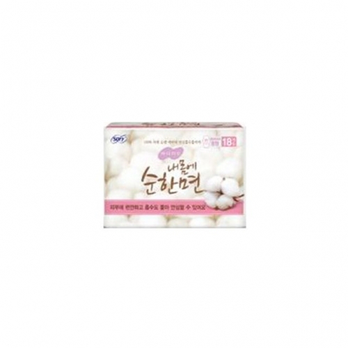 엘지)쏘피BF 내몸에 순한면 생리대 울날중18P