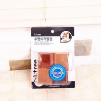 의자커버 의자캡 긁힘방지 의자발커버 사각 40mm 한양