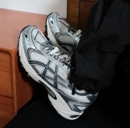 아식스 젤 카하나 TR V4 운동화 러닝화 실버 그레이 1203A497-200