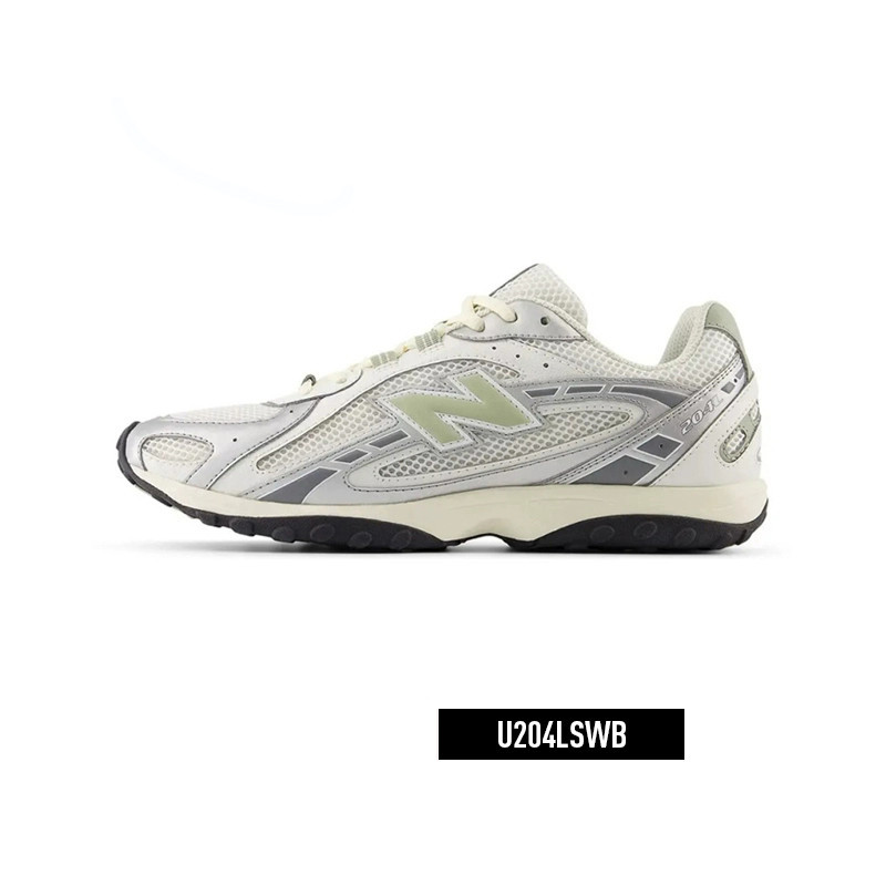 뉴발란스 204L 메탈릭 실버 그린 U204LSWB