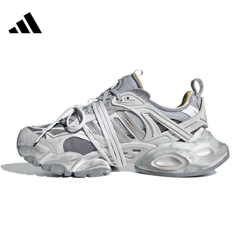 아디다스 XLG 러너 디럭스 그레이 실버 메탈릭 JR9633