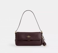 코치 여성 Etta 스몰 Flap 숄더백 CCV63 IMXAL