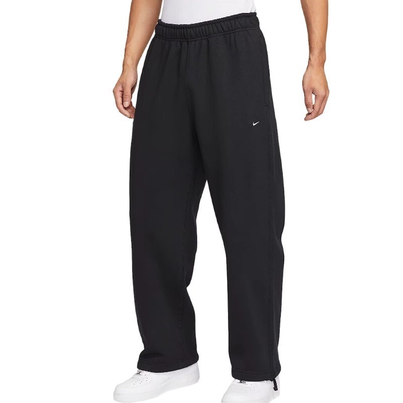 나이키 솔로 스우시 플리스 오픈 헴 팬츠 HV1091