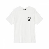 스투시 stussy 8 BALL PIGMENT DYED TEE 8볼 피그먼트 반팔티.