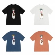 스투시 킹핀 다이드 반팔티셔츠 내추럴 남성 1905037