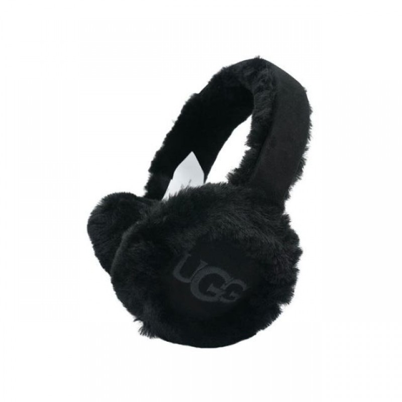 어그 자수 로고 이어머프 20955-BLK