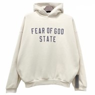 피어오브갓 스테이트 로고 프린트 후드티 192BT246252F