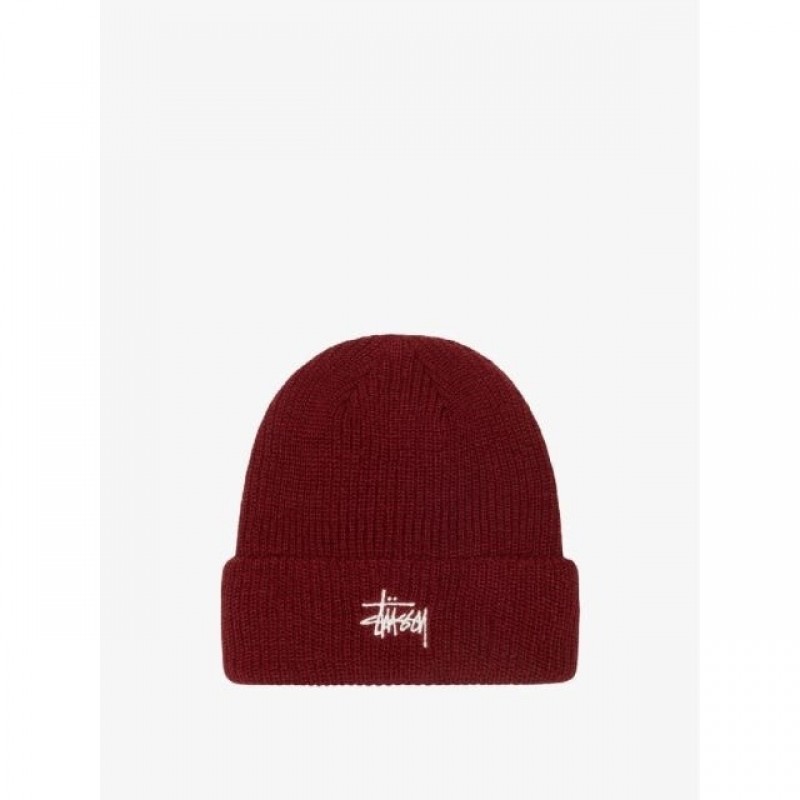 스투시 STUSSY Beanie ribbed hat 1321019