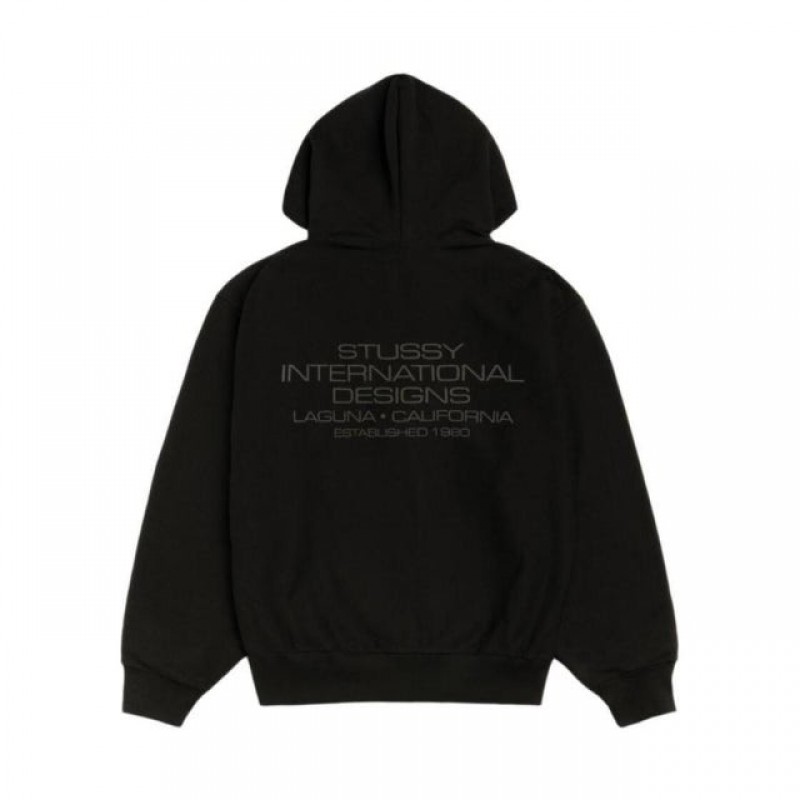 스투시 인터내셔널 디자인 집 후드티 1975170