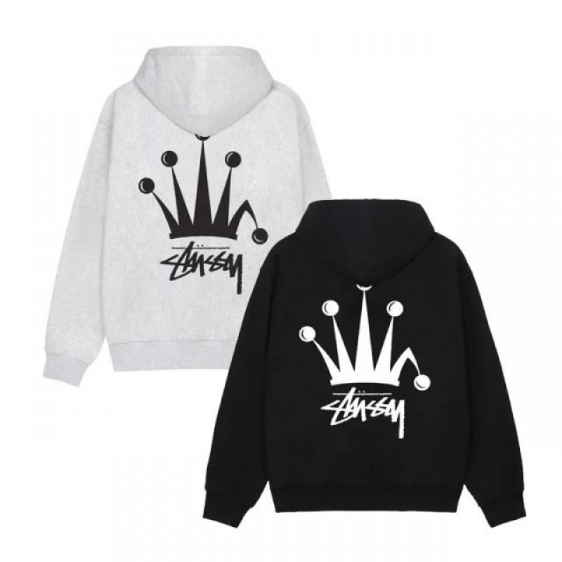 스투시 리갈 크라운 후드 집업 2024